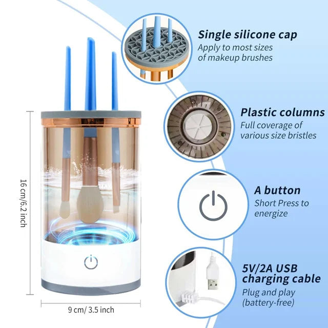 𝙇𝙪𝙭𝙚𝙣𝙚𝙨𝙩™ Makeup Brush Cleaner – منظف فرش المكياج