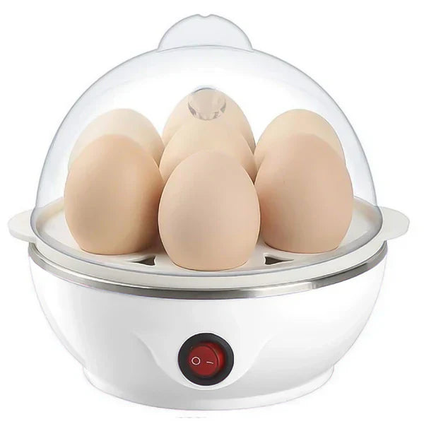 𝙇𝙪𝙭𝙚𝙣𝙚𝙨𝙩™Electric Egg Cooker 7 Eggs Steamer | طهاية بيض كهربائية — سِتّـامِر لسبع بيضات