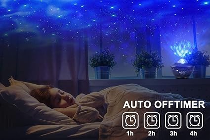 𝙇𝙪𝙭𝙚𝙣𝙚𝙨𝙩™ Galaxy Ocean Light Projector – بروجكتر ضوء المجرة والمحيط