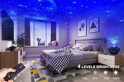 𝙇𝙪𝙭𝙚𝙣𝙚𝙨𝙩™ Galaxy Ocean Light Projector – بروجكتر ضوء المجرة والمحيط