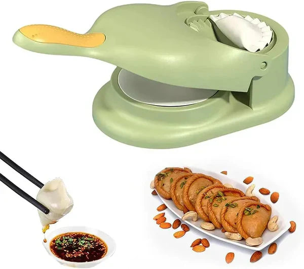 𝙇𝙪𝙭𝙚𝙣𝙚𝙨𝙩2 in 1 Multifunctional Samosa & Dumpling Maker |صانِع سمبوسة وزلابية متعدد الوظائف