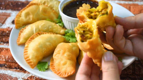 𝙇𝙪𝙭𝙚𝙣𝙚𝙨𝙩2 in 1 Multifunctional Samosa & Dumpling Maker |صانِع سمبوسة وزلابية متعدد الوظائف