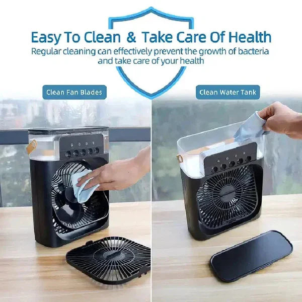 𝙇𝙪𝙭𝙚𝙣𝙚𝙨𝙩™Mini Air Coolerهيكساليفينغ™ ميني مكيف الهواء المحمول