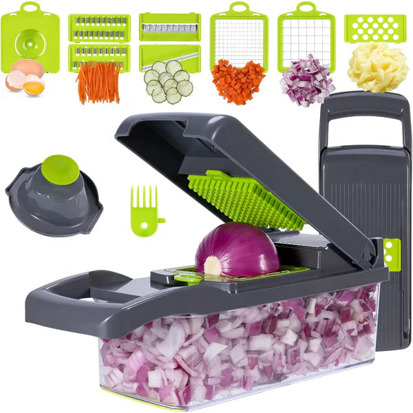 𝙇𝙪𝙭𝙚𝙣𝙚𝙨𝙩™ Multifunctional Vegetable Slicer | قاطع خضروات متعدد الوظائف