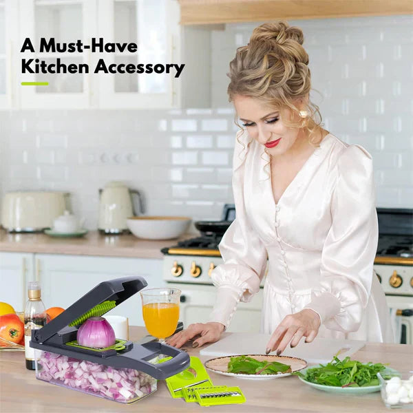 𝙇𝙪𝙭𝙚𝙣𝙚𝙨𝙩™ Multifunctional Vegetable Slicer | قاطع خضروات متعدد الوظائف